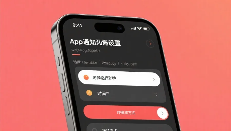 个性化提醒设置界面